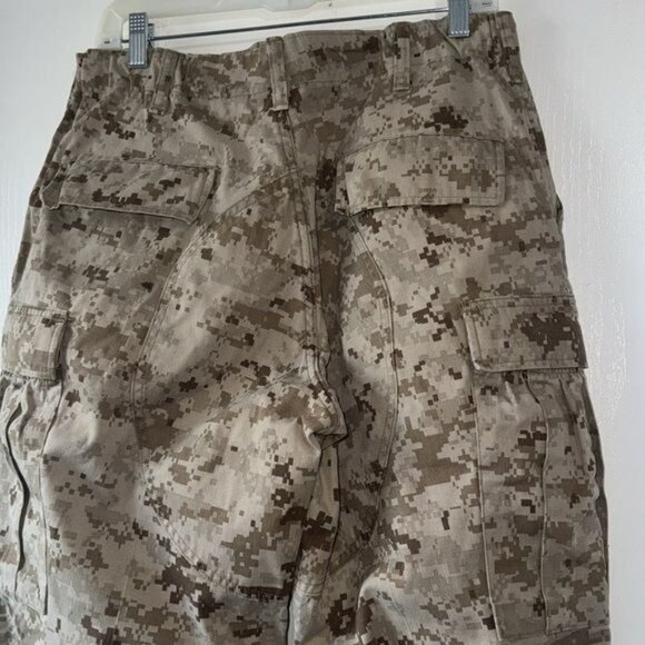 USMC Digital Woodland Camouflage Cargo Pants Medium Regular - Picture 6 of 9